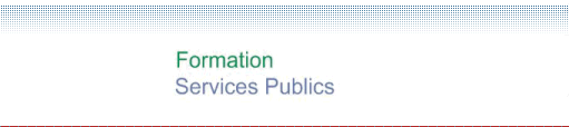 Formation Services Publics