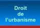 Formations Droit de l'Urbanisme