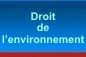 Formations Droit de l'Environnement